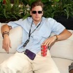 Joe Burrow bol videný na Raising Cane's Miami Grand Prix party