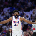Joel Embiid 76ers vs Knicks Game 3 Playoffs NBA