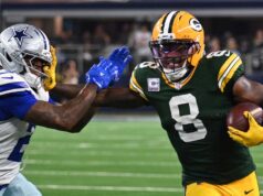 Josh Jacobs zatknutý, obvinený z piatich obvinení z domáceho zneužívania vo Wisconsine Josh Jacobs zatknutý, obvinený z piatich obvinení z domáceho zneužívania vo Wisconsine