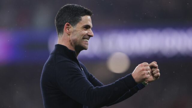 Mikel Arteta čelil médiám po víťazstve Arsenalu nad Atleticom Madrid v Lige majstrov UEFA