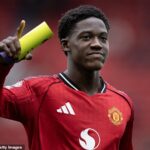Kobbie Mainoo otvoril svoj čas v zime v Man United pod Rubenom Amorimom