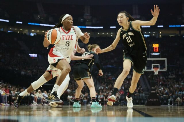 WNBA: New York Liberty at Portland Fire