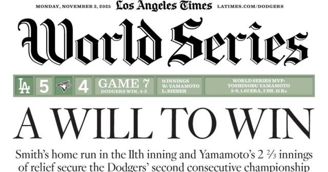 LA Times vyhráva prestížnu trojkorunu APSE, poctený Bill Plaschke
