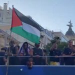 Lamine Yamal vyvesil vlajku Palestíny počas prehliadky autobusov v Barcelone