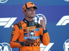 Lando Norris získal pole position v šprintérskych pretekoch v Miami, keď vylepšenia McLarenu žiarili na Hard Rock Stadium Lando Norris získal pole position v šprintérskych pretekoch v Miami, aby zapálil svoju obhajobu titulu