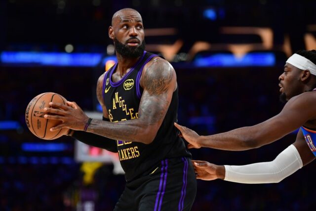 NBA: Play-off-Oklahoma City Thunder v Los Angeles Lakers
