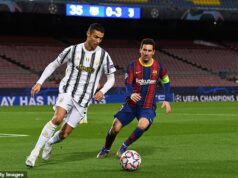 Lionel Messi otvára „nádhernú športovú rivalitu“ s Cristianom Ronaldom – a pred El Clasicom dáva hviezde Barcelony Lamine Yamalovi maximálnu pochvalu Lionel Messi (vpravo) hovoril o svojej viacročnej „krásnej športovej rivalite“ s Cristianom Ronaldom (vľavo)