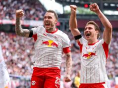 Lipsko sa vrátilo do Ligy majstrov víťazstvom nad trápiacim sa St. Pauli v Bundeslige Lipsko sa vrátilo do Ligy majstrov víťazstvom nad trápiacim sa St. Pauli v Bundeslige