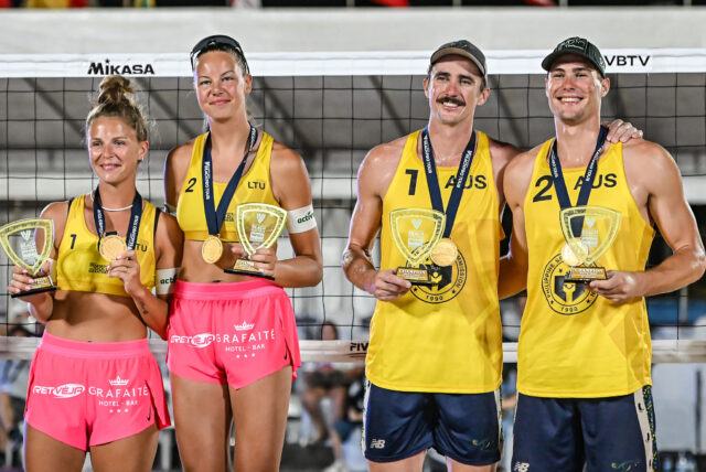 Litovčania prerazili, Austrálčania zhromaždili za ziskom mužského titulu Volleyball World Beach Pro Tour Nuvali