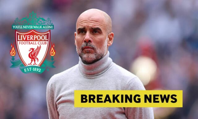 Liverpool dal mimoriadnu príležitosť Pepovi Guardiolovi po rozhodnutí Man City
