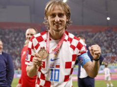 Luka Modrič je na čele zoznamu chorvátskych majstrovstiev sveta Luka Modrič je na čele zoznamu chorvátskych majstrovstiev sveta
