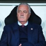 Diego Gomez oslavuje gól za Paraguaj v ich prípravnom zápase proti Grécku v Aténach v marci 2026.