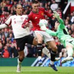 Benjamin Sesko strelil gól Manchestru United proti Liverpoolu