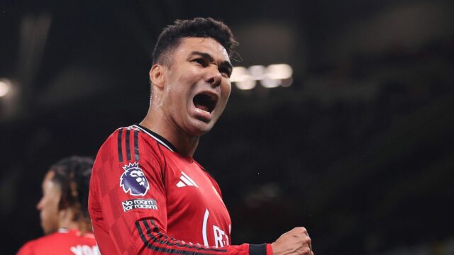 Casemiro z Manchestru United