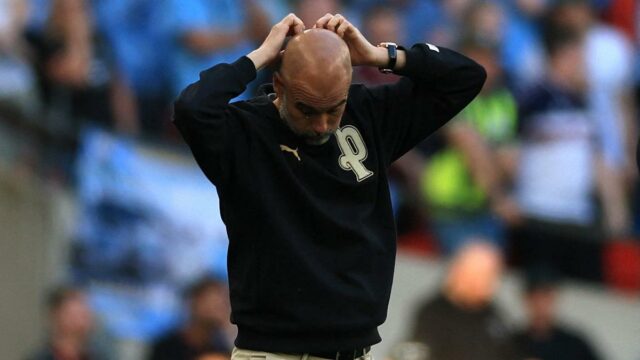 Manchester City nemôže viniť z vyčerpávajúceho programu, ak ponuka na titul nedosiahne, hovorí Guardiola
