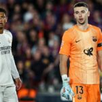 Hráči Realu Madrid a Barcelony počas El Clasica v roku 2026
