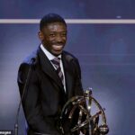 Ousmane Dembele vyhral Ligue 1 Hráč roka napriek tomu, že za PSG zvládol iba deväť štartov v divízii