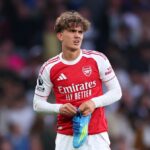 Max Dowman počas zápasu Arsenal vs Fulham