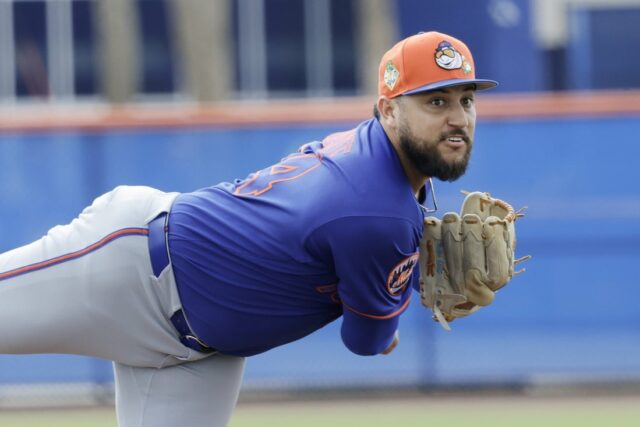 MLB: New York Mets-Workouts