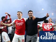 Mikel Arteta nalieha na Arsenal, aby „smeroval energiu“ správnym spôsobom s titulom v nedohľadne | Arsenal Mikel Arteta nalieha na Arsenal, aby „smeroval energiu“ správnym spôsobom s titulom v nedohľadne | Arsenal