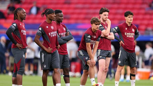 Arsenal je v Budapešti na finále Ligy majstrov