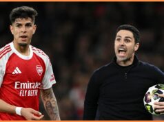 Mikel Arteta z Arsenalu zaútočil na Williama Gallasa Mikel Arteta z Arsenalu zaútočil na Williama Gallasa