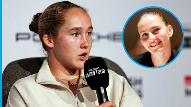 Mirra Andreeva sa spýtala, či sa považuje za favorita pred zápasom Marty Kostyuk
