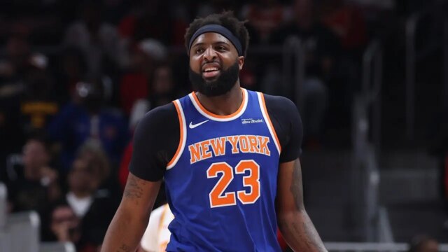Mitchell Robinson z Knicks má ružovú pauzu, nie časový harmonogram finále NBA

