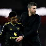 Mužstvo Manchestru United je šťastné, ak Michael Carrick zostane: Amad Diallo