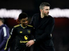 Mužstvo Manchestru United je šťastné, ak Michael Carrick zostane: Amad Diallo Mužstvo Manchestru United je šťastné, ak Michael Carrick zostane: Amad Diallo