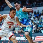 Scottie Thompson z Barangay Ginebra Gin Kings počas zápasu s Phoenix Fuel Masters vo štvrťfinále PBA Commissioner's Cup 2026.