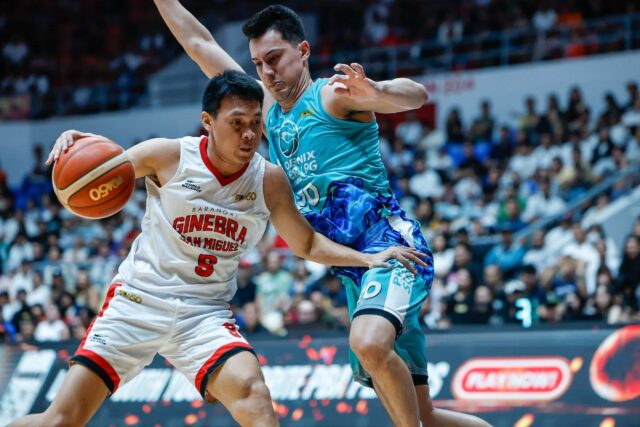 Scottie Thompson z Barangay Ginebra Gin Kings počas zápasu s Phoenix Fuel Masters vo štvrťfinále PBA Commissioner's Cup 2026.