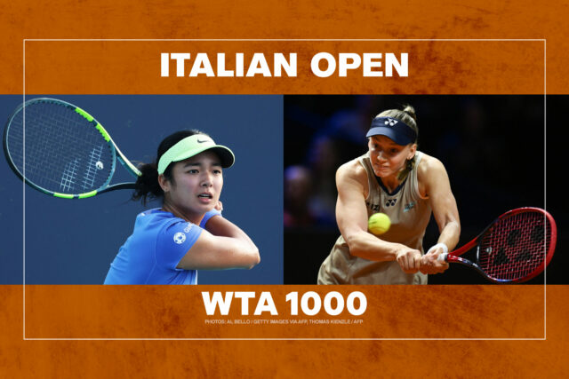 Alex Eala vs Elena Rybakina 2026 Italian Open 32. kolo