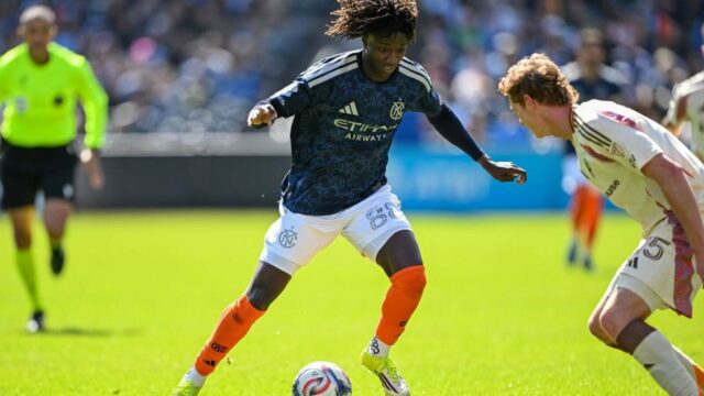 NYCFC prináša 7-zápasový šmyk bez víťazstva do stretu s Crew
