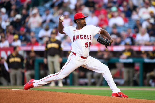 MLB: San Diego Padres v Los Angeles Angels