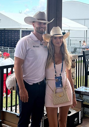 Najnovší golfový WAG vzdáva hold hviezde PGA Tour po návrate Wyndham Clark pokračoval vo svojej vysokoprofilovej novej romantike s fitness influencerkou Emily Tannerovou