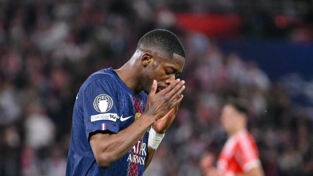 Ousmane Dembele utrpel zranenie necelé dva týždne pred finále Ligy majstrov proti Arsenalu.