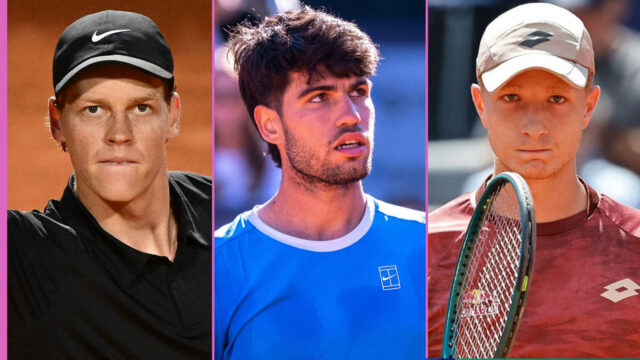 Náskok Sinnera pred Alcarazom rastie, Zverev opäť nedosahuje, Landaluce +30, Draper -25
