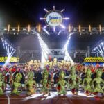 Otvárací ceremoniál 66. ročníka Palarong Pambansa v športovom komplexe Patin-ay v Agusan Del Sur. – DEPED FOTO