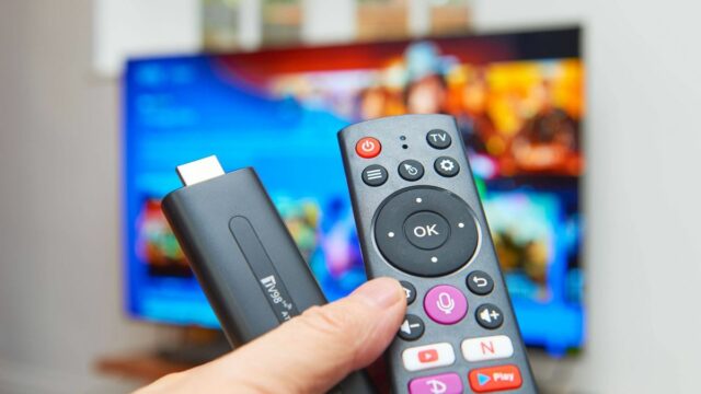 Streaming fire TV stick a diaľkové ovládanie