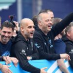 Pep Guardiola si užil niekoľko veľkých osláv po boku svojho tímu