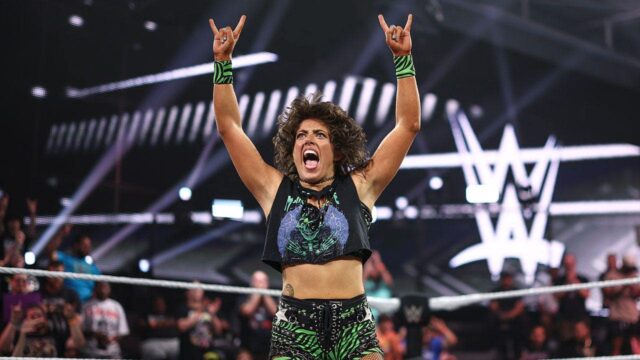 Neter bubeníka Iron Maiden Lizzy Rain debutuje a vyhráva na WWE NXT
