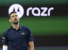 Novak Djokovič podal tvrdý žreb na Italian Open ako Alexander Zverev a Jannik Sinner’s Threat Looms 11. marca 2026, Indian Wells, Kalifornia, USA: NOVAK DJOKOVIČ zo Srbska máva publiku potlesku v stoji po tom, čo ho porazil Jack Draper z Veľkej Británie počas zápasu osemfinále na turnaji BNP Paribas Open v Indian Wells Tennis Garden 11. marca 2026 v Indian Wells, CA. Indian Wells, USA PUBLICATIONxINxGERxSUIxAUTxONLY – ZUMAl140 20260311_aap_l140_019 Copyright: xShelleyxLiptonx
