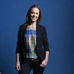 Odcudzená manželka bývalého šéfa Carltonu Luka Sayersa Cate (na obrázku) mu povedala: „Nemyslím si, že sa niekedy môžem vrátiť do Austrálie“ po zverejnení explicitného obrázku na jeho účte X.