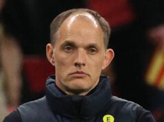 Očakávaný tím Anglicka na majstrovstvách sveta s názvom Thomas Tuchel prináša späť gólostroj Nemecký hlavný tréner Anglicka Thomas Tuchel sa prizerá počas priateľského medzinárodného futbalového zápasu medzi Anglickom a Japonskom na štadióne Wembley v Londýne 31. marca 2026. (Foto: Adrian Dennis / AFP cez Getty Images) / NIE JE NA MARKETINGOVÉ ANI REKLAMNÉ POUŽITIE / OBMEDZENÉ NA REDAKČNÉ POUŽITIE
