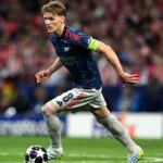 Martin Odegaard sa zranil počas semifinále Ligy majstrov Arsenalu proti Atleticu Madrid