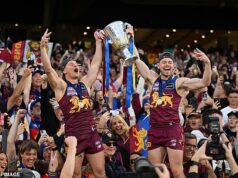 Odhalené: Znak, ktorý ukazuje, že AFL už vybrala víťaza tohtoročného veľkého finále Ktorý tím prevezme tento rok úradujúci premiér Brisbane (na obrázku)? AFL vsádza na Fremantle Dockers