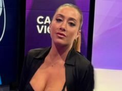 Ohromujúca futbalová moderátorka riskuje poruchu šatníka, pretože fanúšikovia volajú „č. 1 v televízii“ Elena Mannucciová