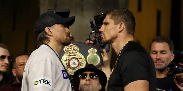 Oleksandr Usyk vs Rico Verhoeven LIVE: Šampióni v ťažkej váhe Oleksandr Usyk vs Rico Verhoeven LIVE: Šampióni v ťažkej váhe stavia titul WBC na rad proti kickboxerovi
