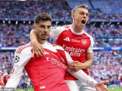 Otázky, ktoré bude musieť Arsenal zodpovedať po smútku Ligy majstrov, čo potrebuje zmeniť a hviezda, ktorá bude pre Mikela Artetu v budúcej sezóne kľúčová, píše IAN LADYMAN Kai Havertz, zosmiešňovaný vo svojich začiatkoch v Arsenale, sa pod vedením Mikela Artetu výrazne presadil.